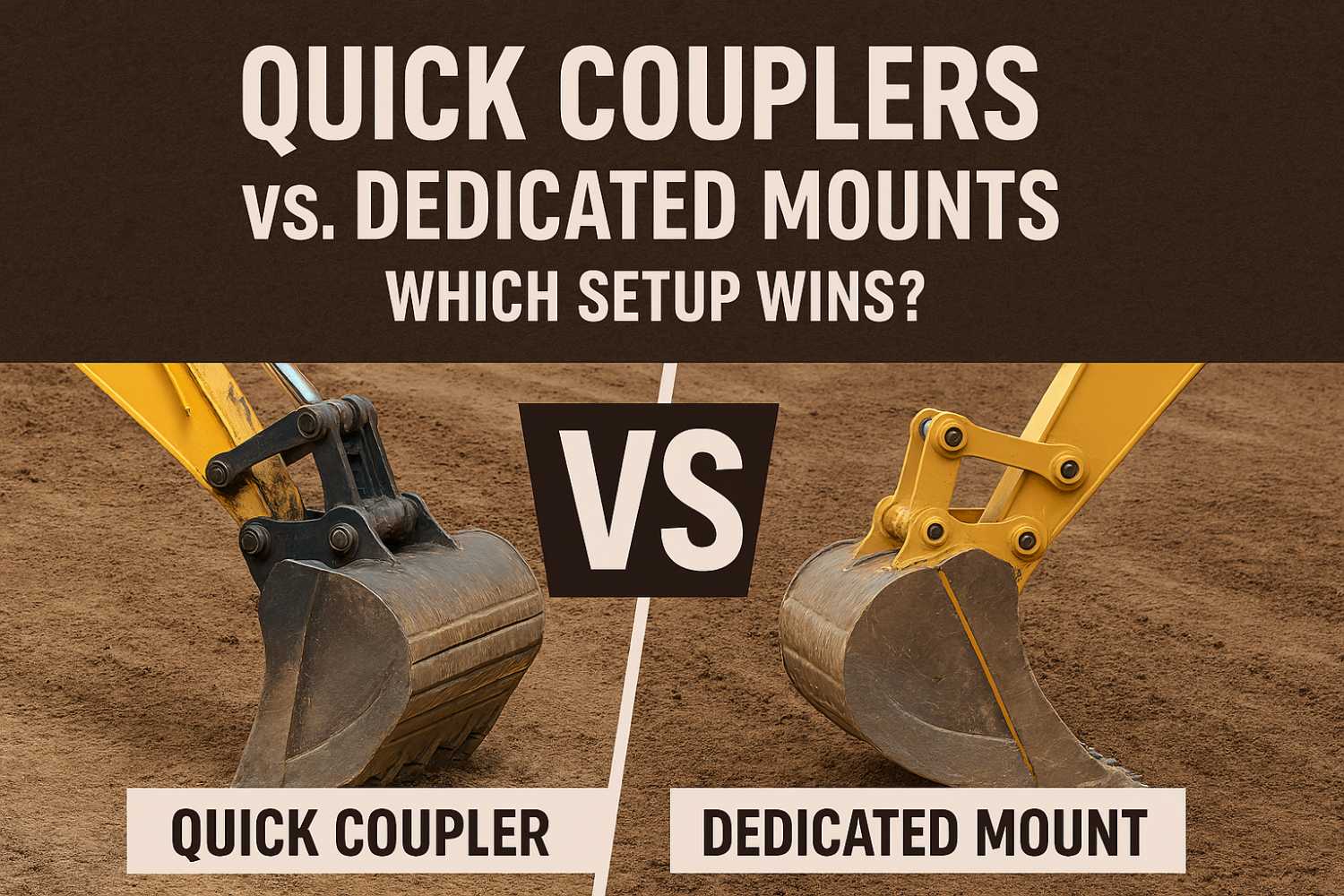 Quick Couplers vs. Dedicated Mounts: Which Setup Wins? at HeavyEquipment.com