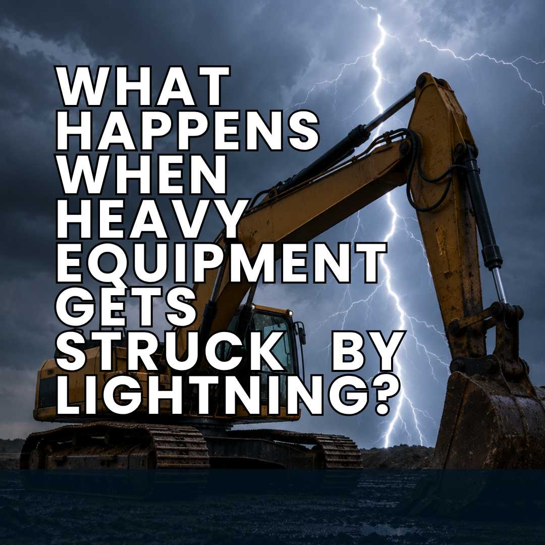 What Happens When Heavy Equipment Gets Struck by Lightning?