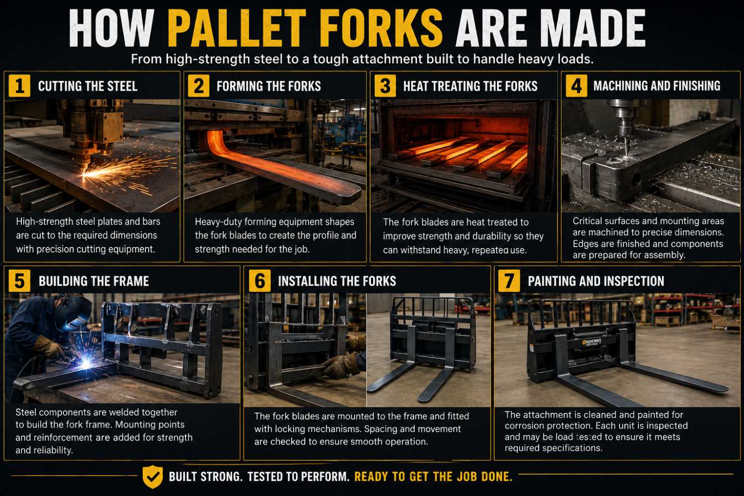 How Are Pallet Forks Made? at HeavyEquipment.com