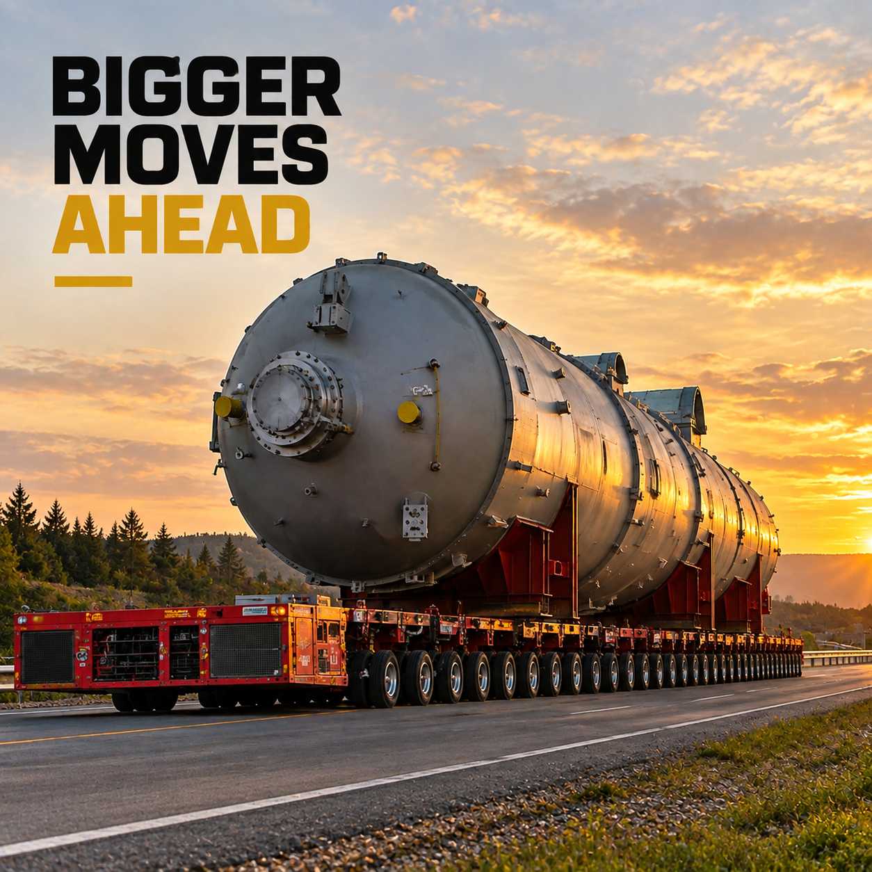 How Do They Move a Machine That's Too Heavy for the Road?