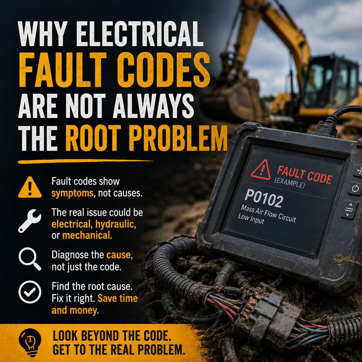 Why Electrical Fault Codes Are Not Always the Root Problem at HeavyEquipment.com