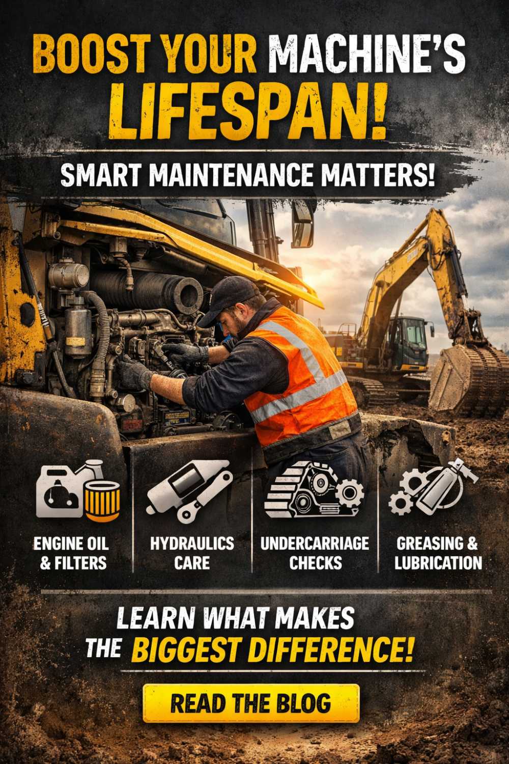 What Maintenance Items Make the Biggest Difference in Machine Lifespan? at HeavyEquipment.com