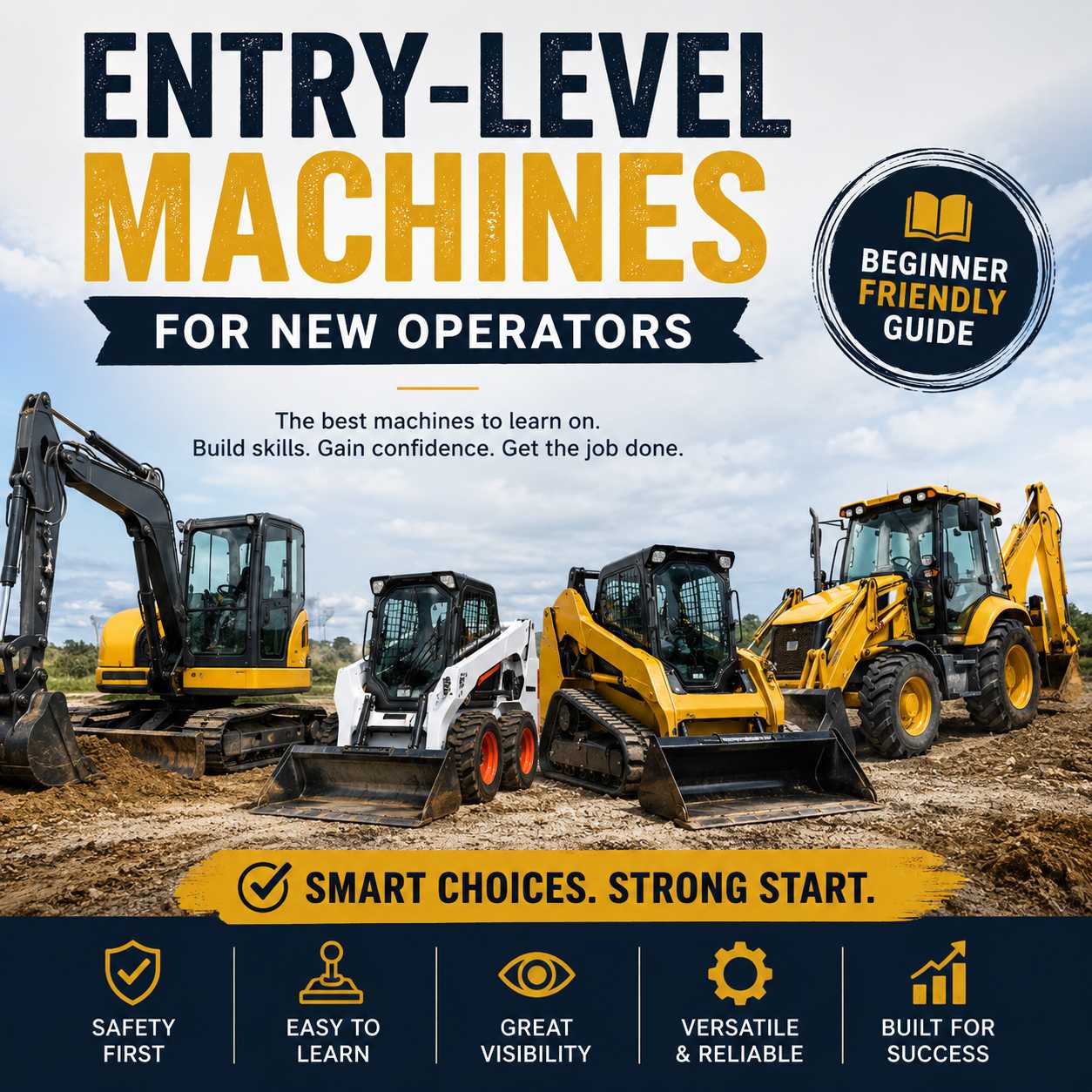 What Are the Best Entry-Level Machines for New Operators? at HeavyEquipment.com