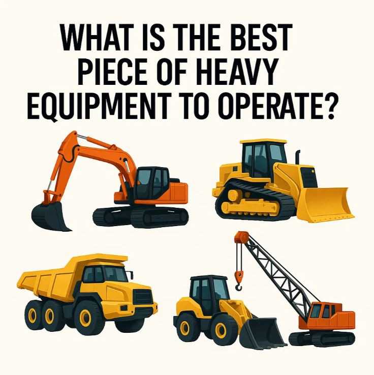 What Is the Best Piece of Heavy Equipment to Operate? at HeavyEquipment.com
