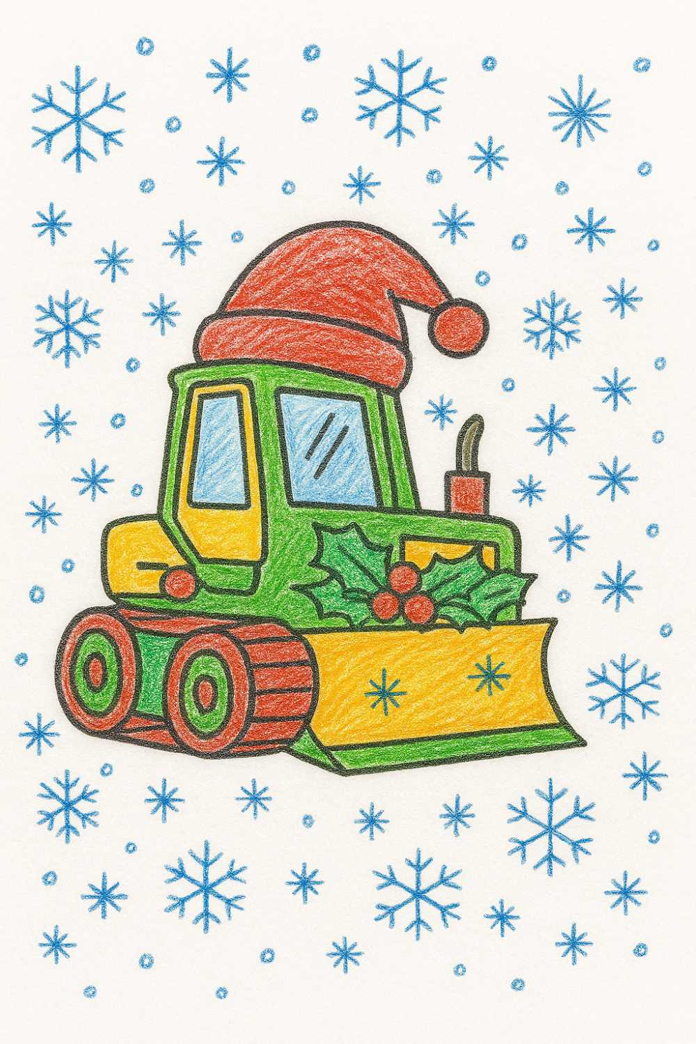 Get Festive with Heavy Equipment Coloring Sheets! at HeavyEquipment.com