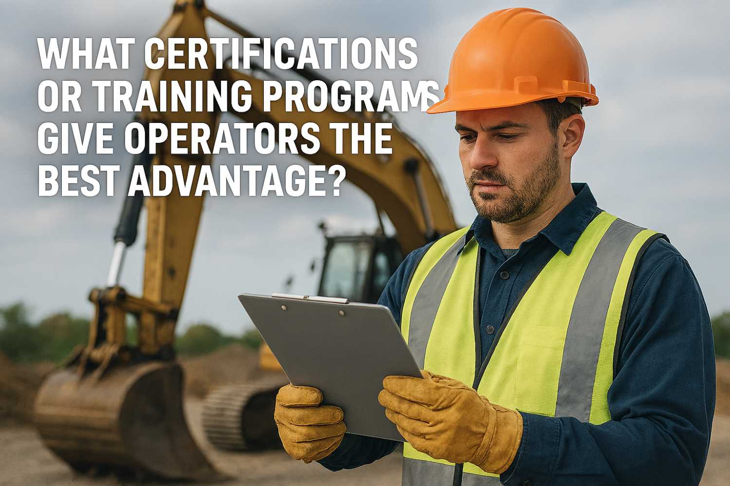 What Certifications or Training Programs Give Operators the Best Advantage? at HeavyEquipment.com
