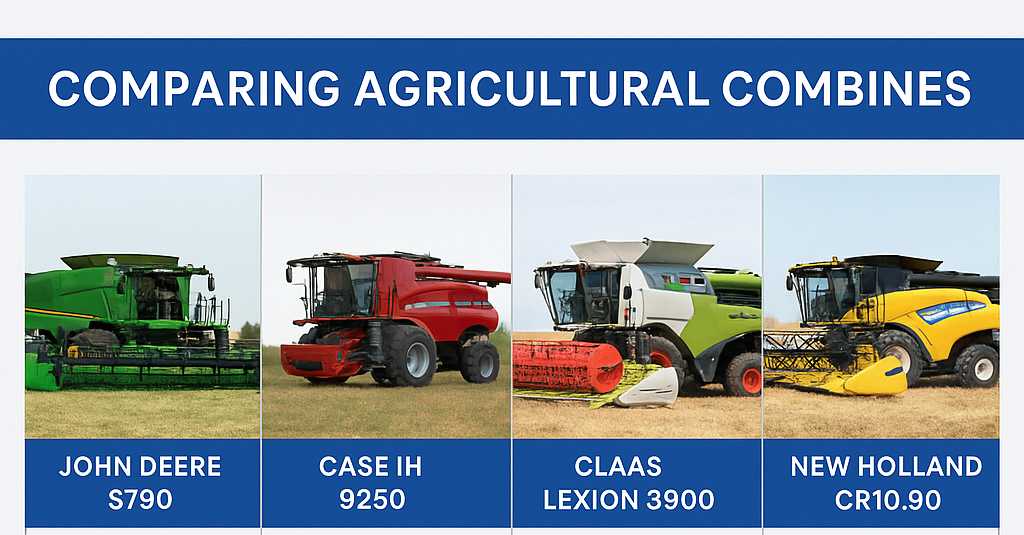 Comparing Agricultural Combines: Which One Is Right for Your Operation? at HeavyEquipment.com
