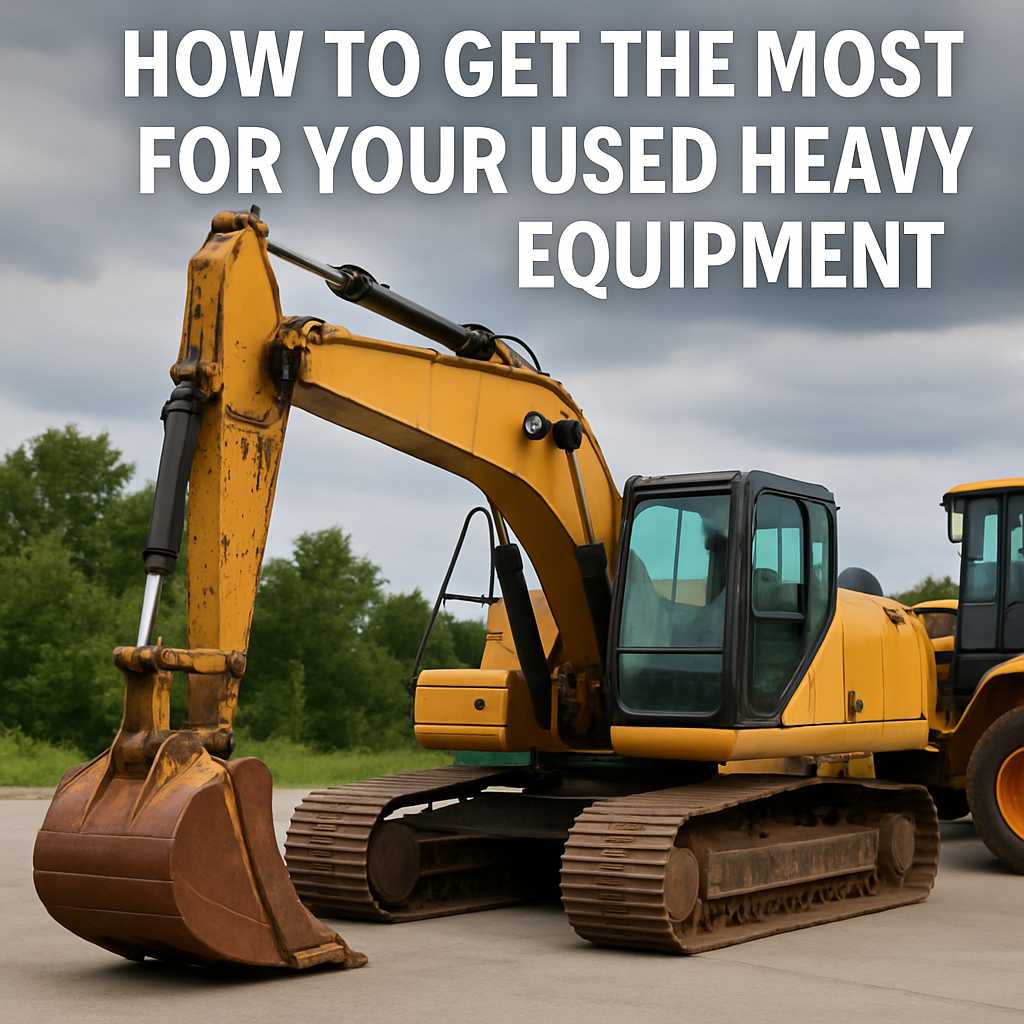 Max Value, Max Return: How to Get the Most for Your Used Heavy Equipment at HeavyEquipment.com