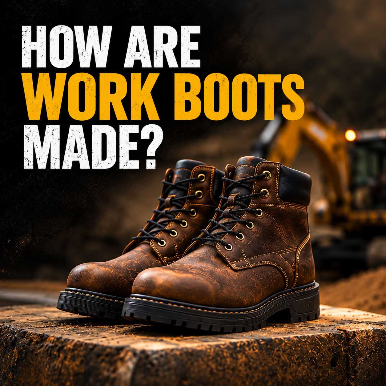 How Are Work Boots Made?