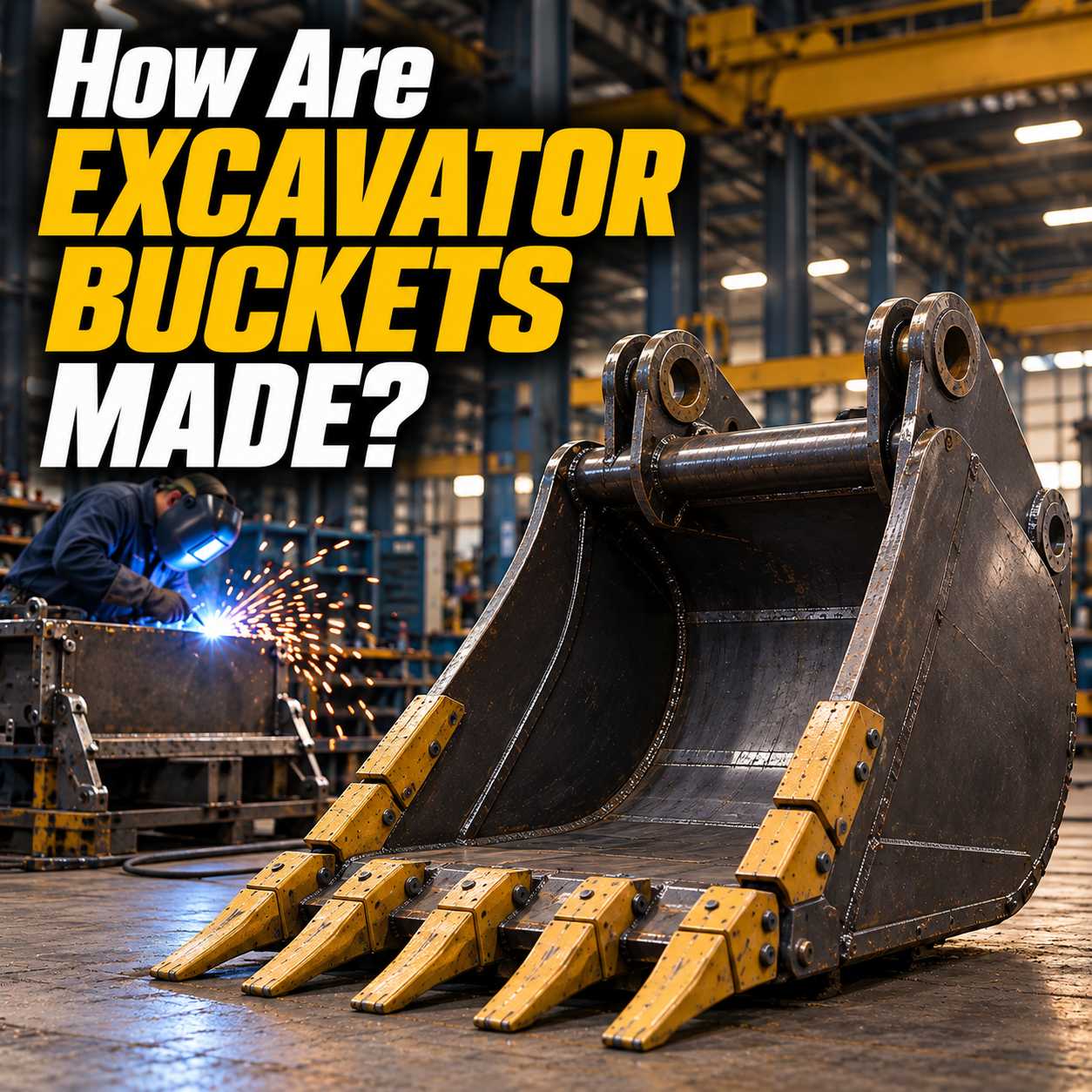 How Are Excavator Buckets Made? at HeavyEquipment.com