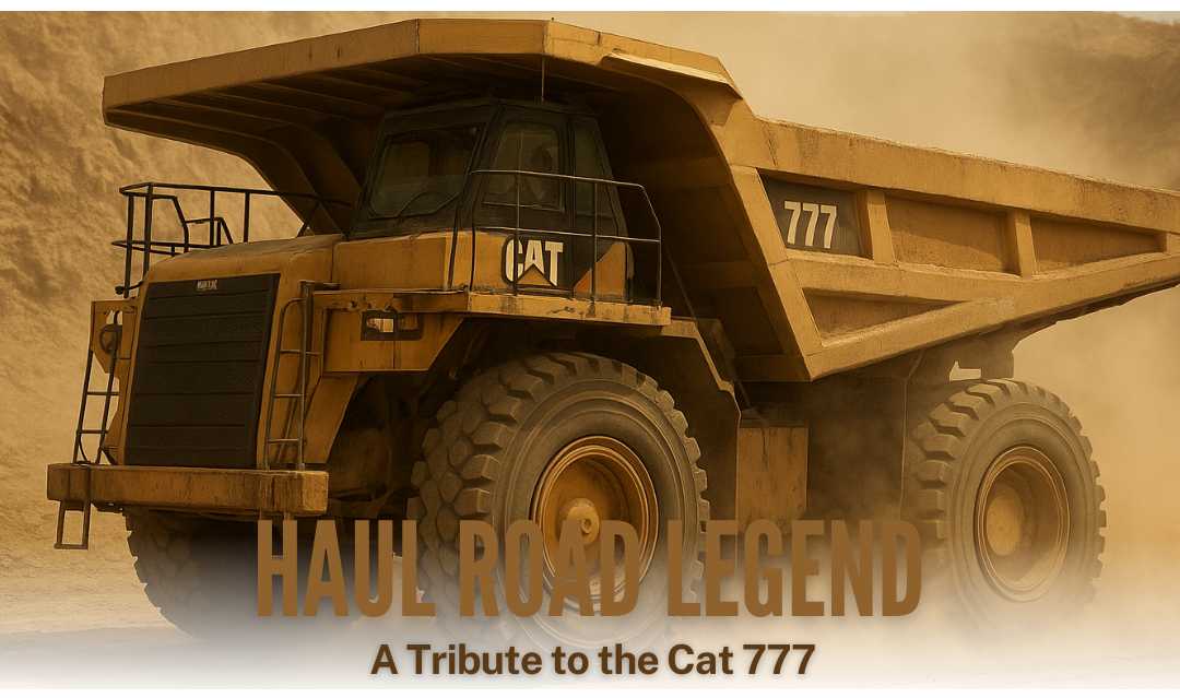 Haul Road Legend: A Tribute to the Cat 777 at HeavyEquipment.com