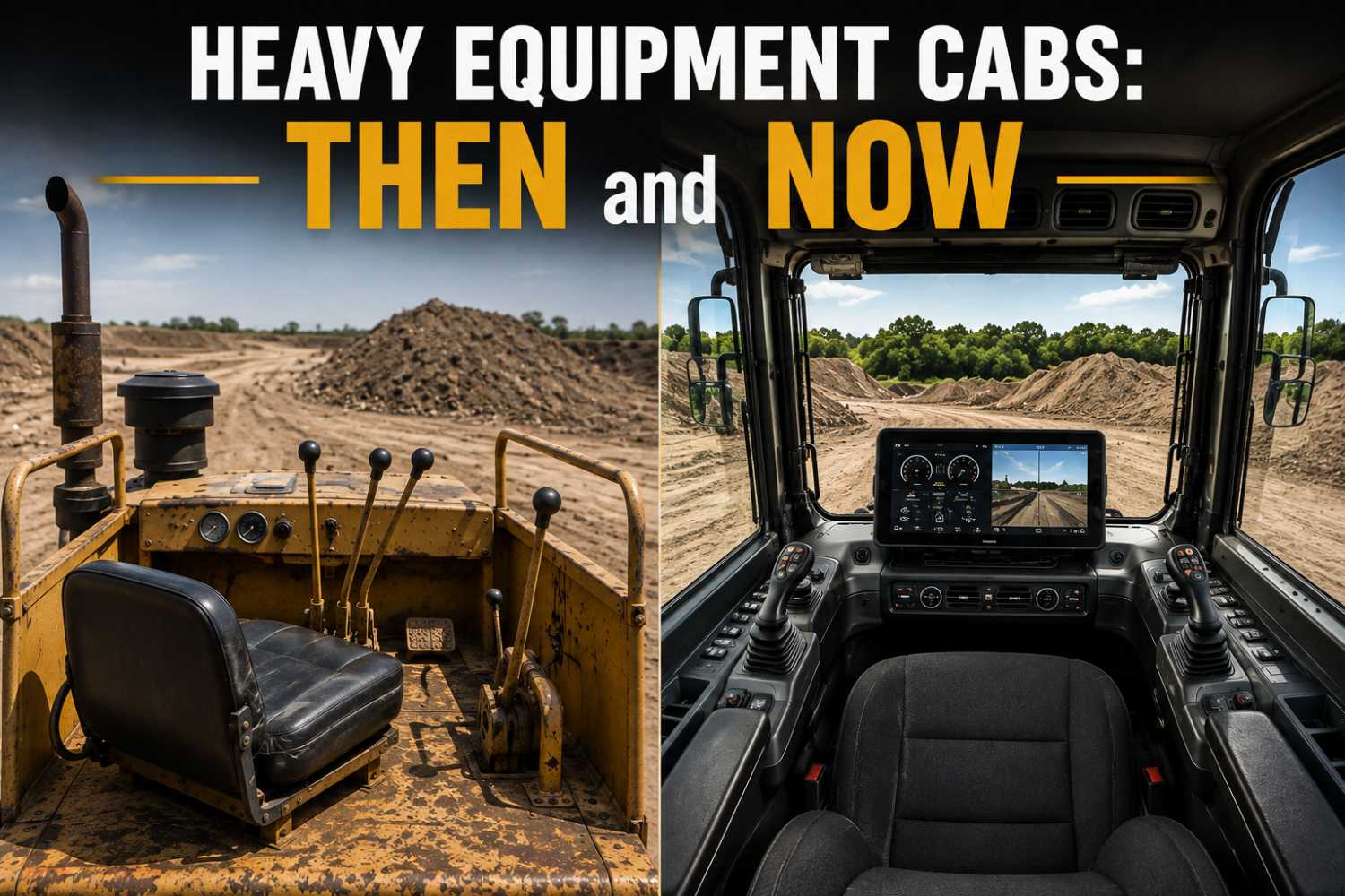 Heavy Equipment Cabs: Then and Now at HeavyEquipment.com