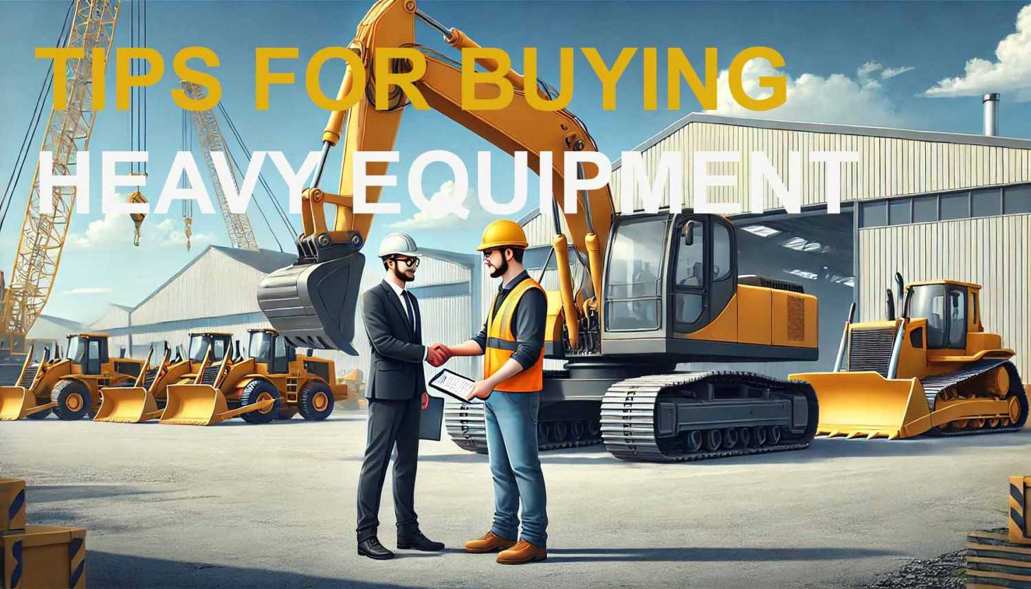 Tips on Buying Heavy Equipment at HeavyEquipment.com