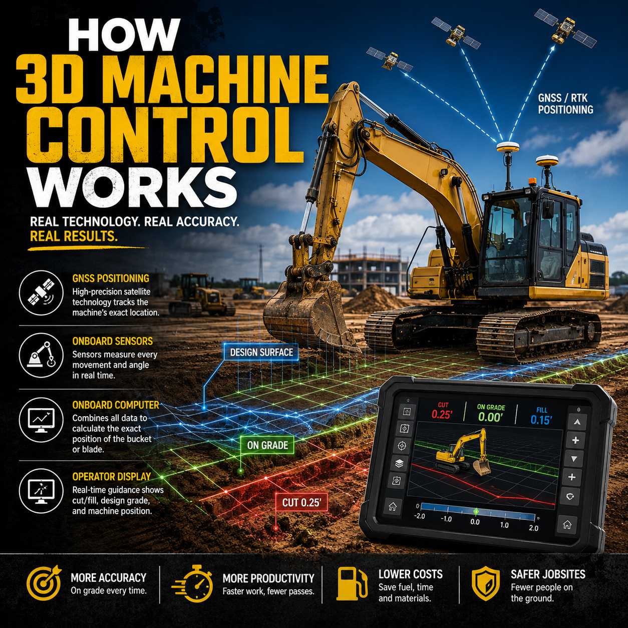 How 3D Machine Control Works at HeavyEquipment.com