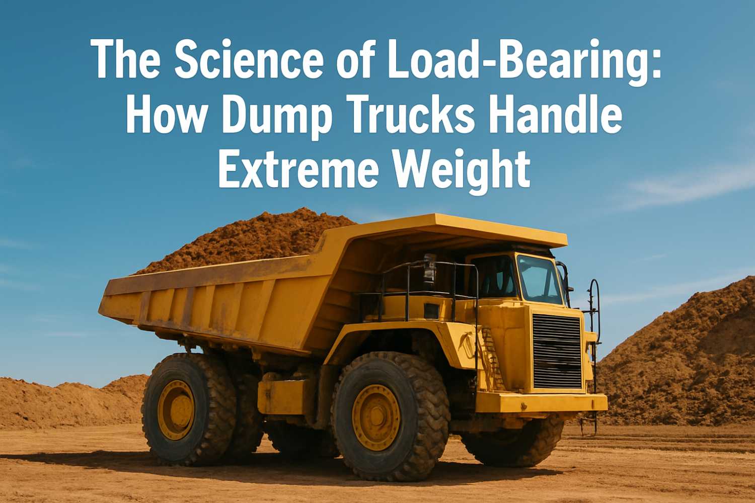 The Science of Load-Bearing: How Dump Trucks Handle Extreme Weight at HeavyEquipment.com