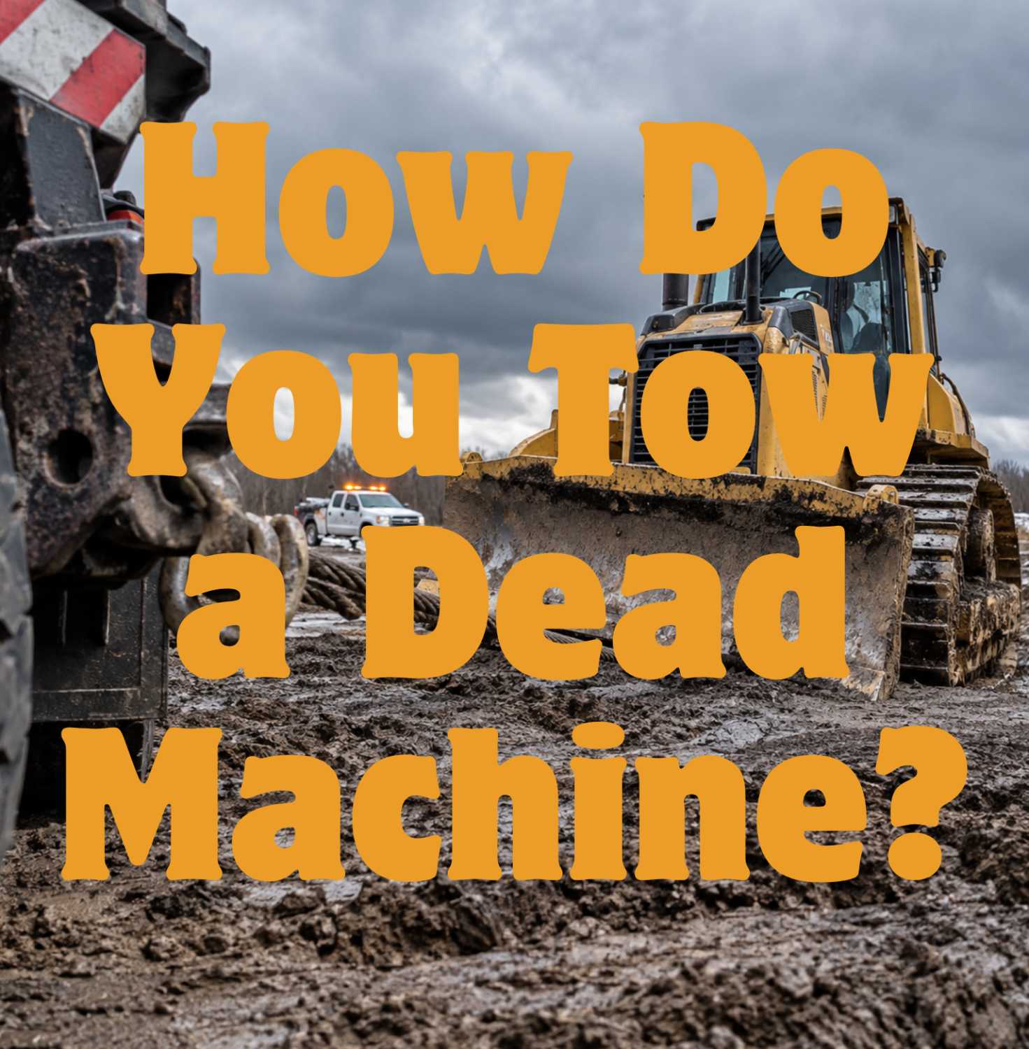 How Do You Tow a Dead Machine That Was Never Designed to Roll Freely?