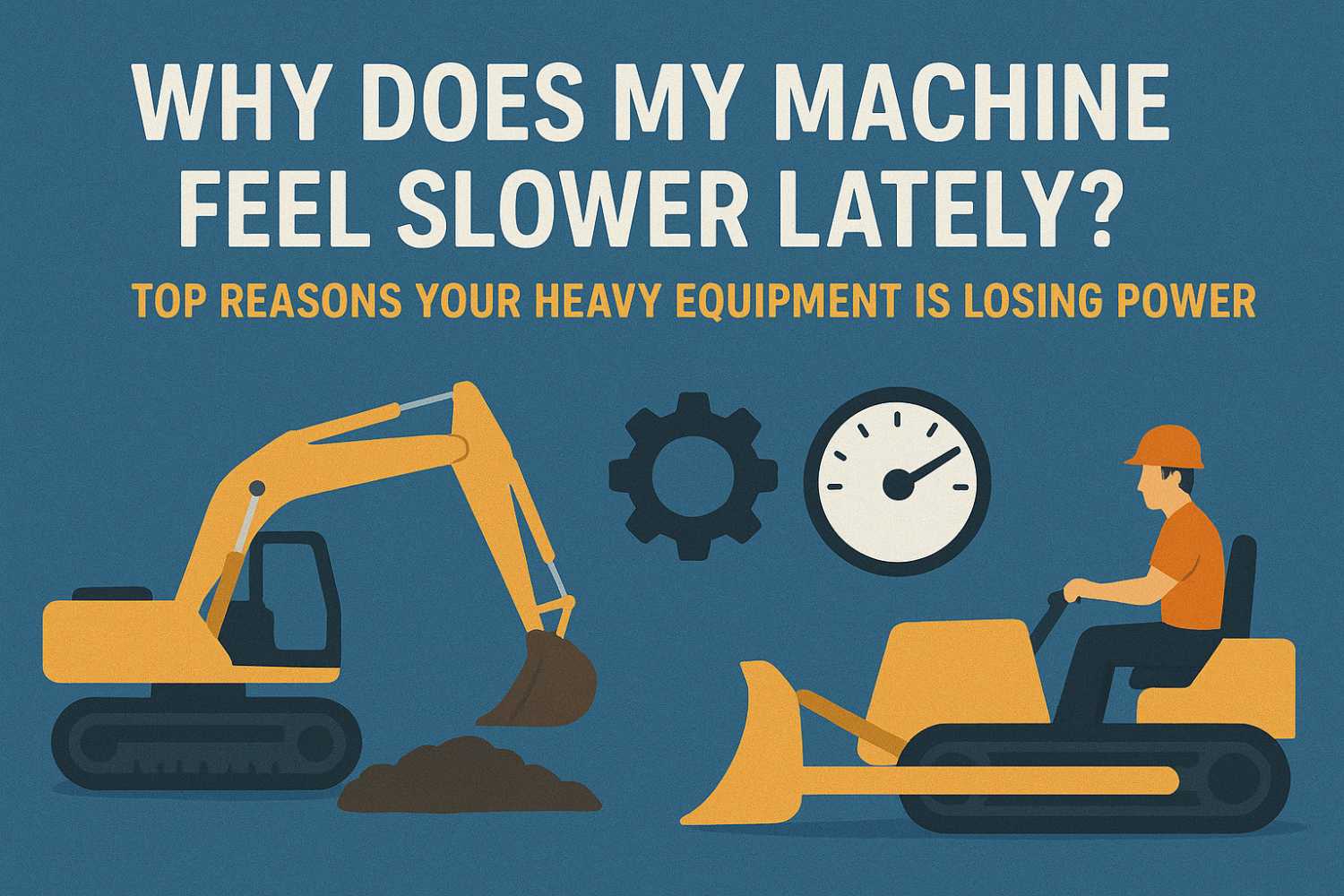 Why Does My Machine Feel Slower Lately? Top Reasons Your Heavy Equipment Is Losing Power at HeavyEquipment.com