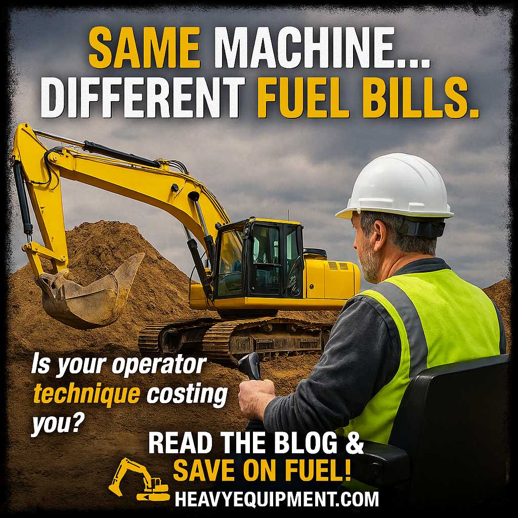 How Operator Technique Affects Fuel Burn at HeavyEquipment.com