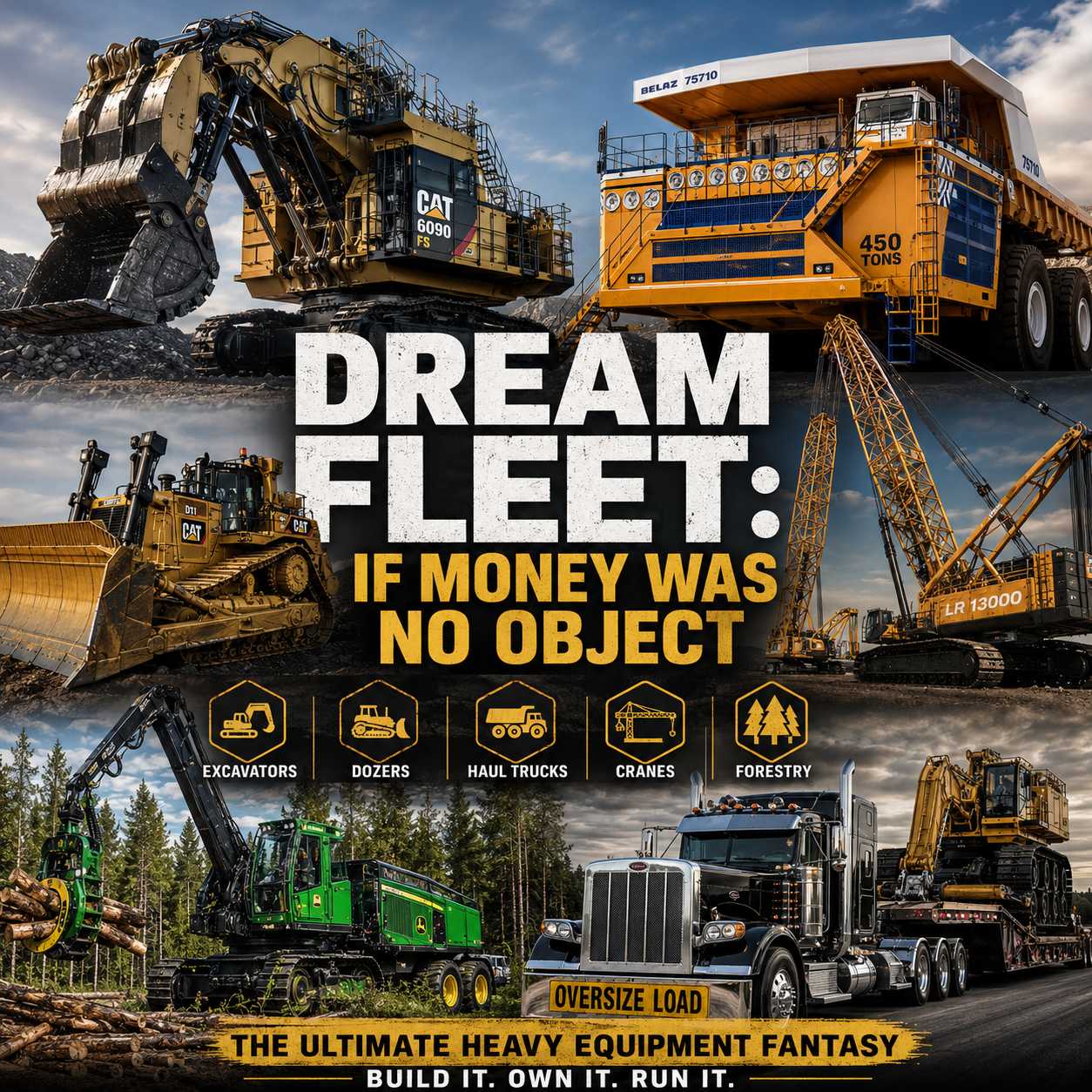 Dream Fleet: If Money Was No Object at HeavyEquipment.com