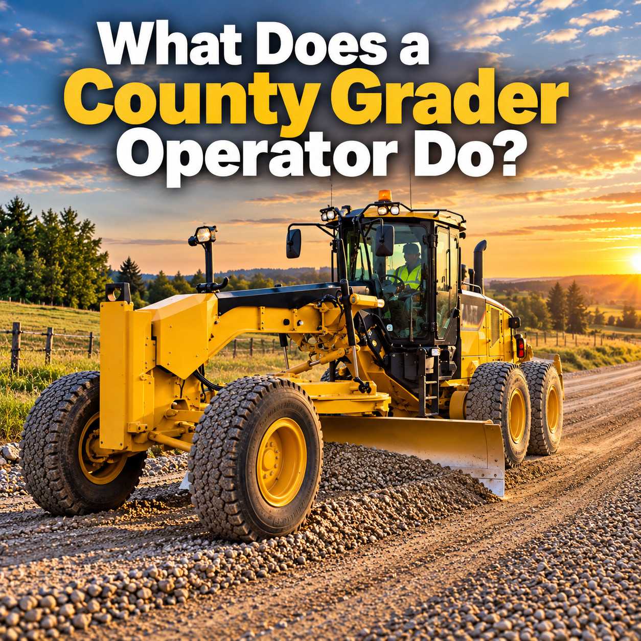 What Does a County Grader Operator Do?