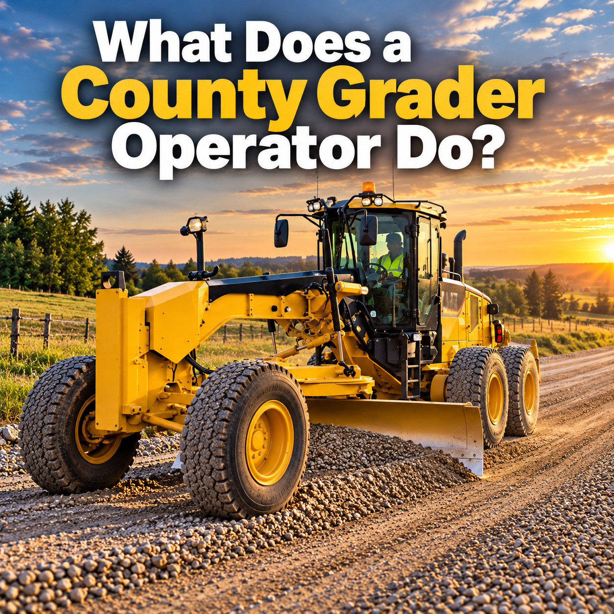 What Does a County Grader Operator Do? at HeavyEquipment.com