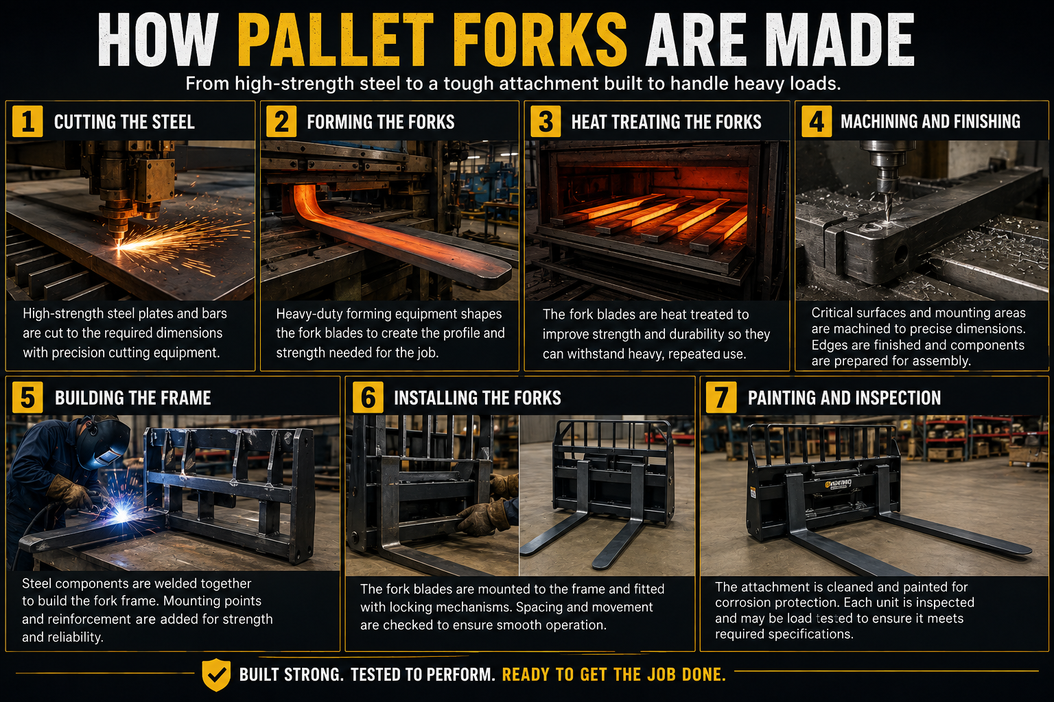 How Are Pallet Forks Made? at HeavyEquipment.com