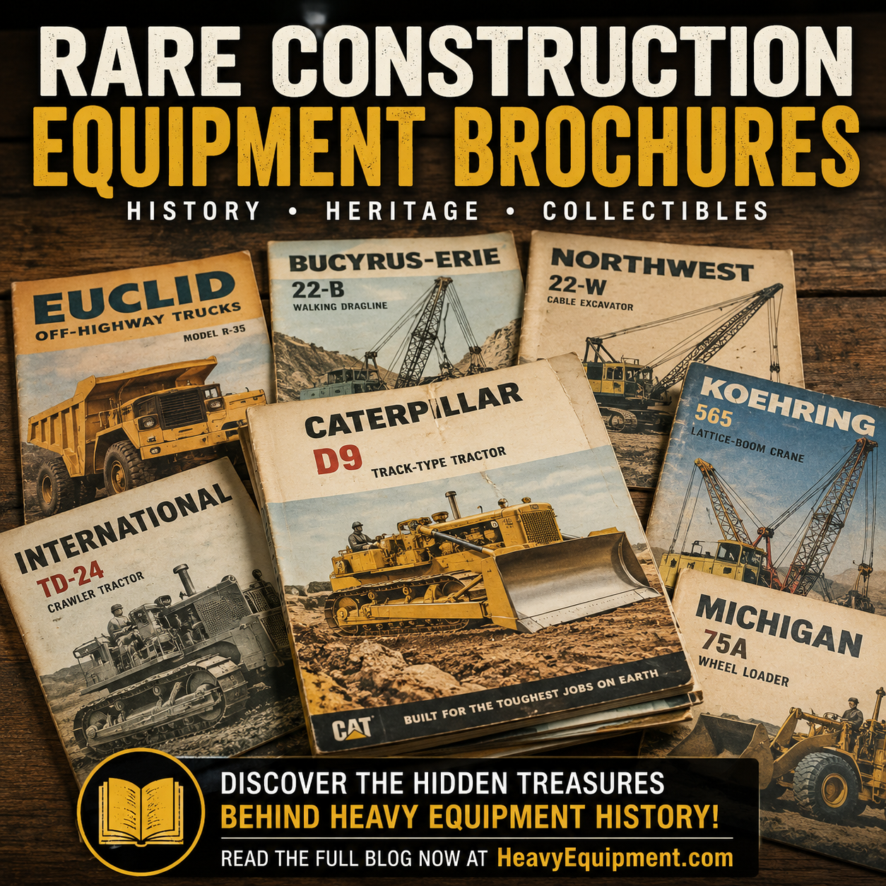 Rare Construction Equipment Brochures: The Hidden Treasures Every Collector Should Know About at HeavyEquipment.com