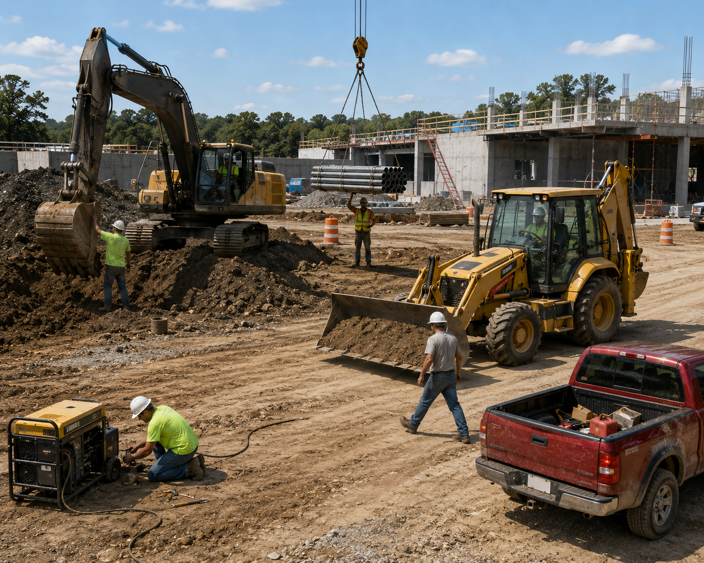 Safety Spotter Challenge: Can You Find the Hazards? at HeavyEquipment.com