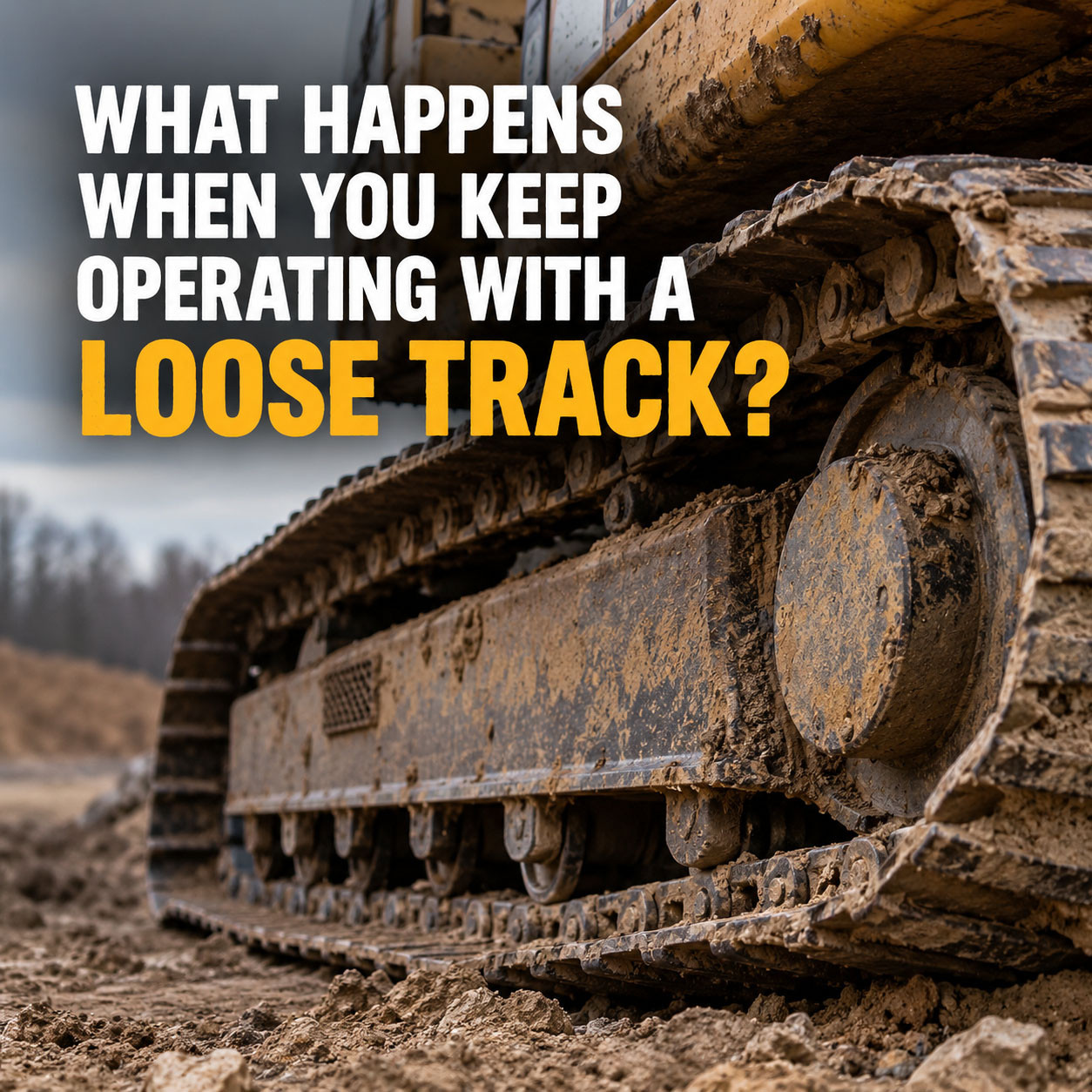 What Happens When You Keep Operating With a Loose Track? at HeavyEquipment.com