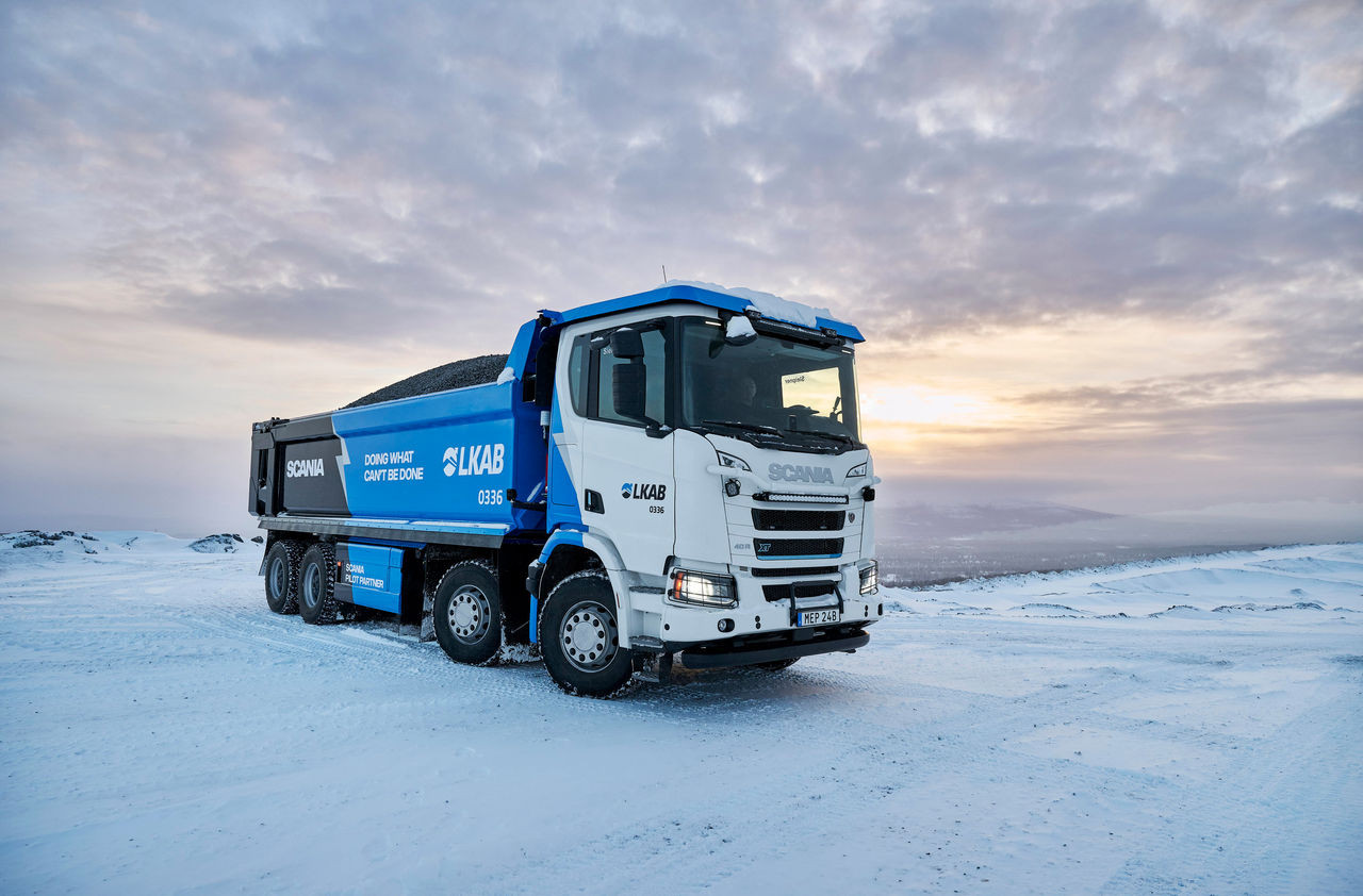 Industry News - Scania and LKAB Raise the Bar for Electric Mining Trucks