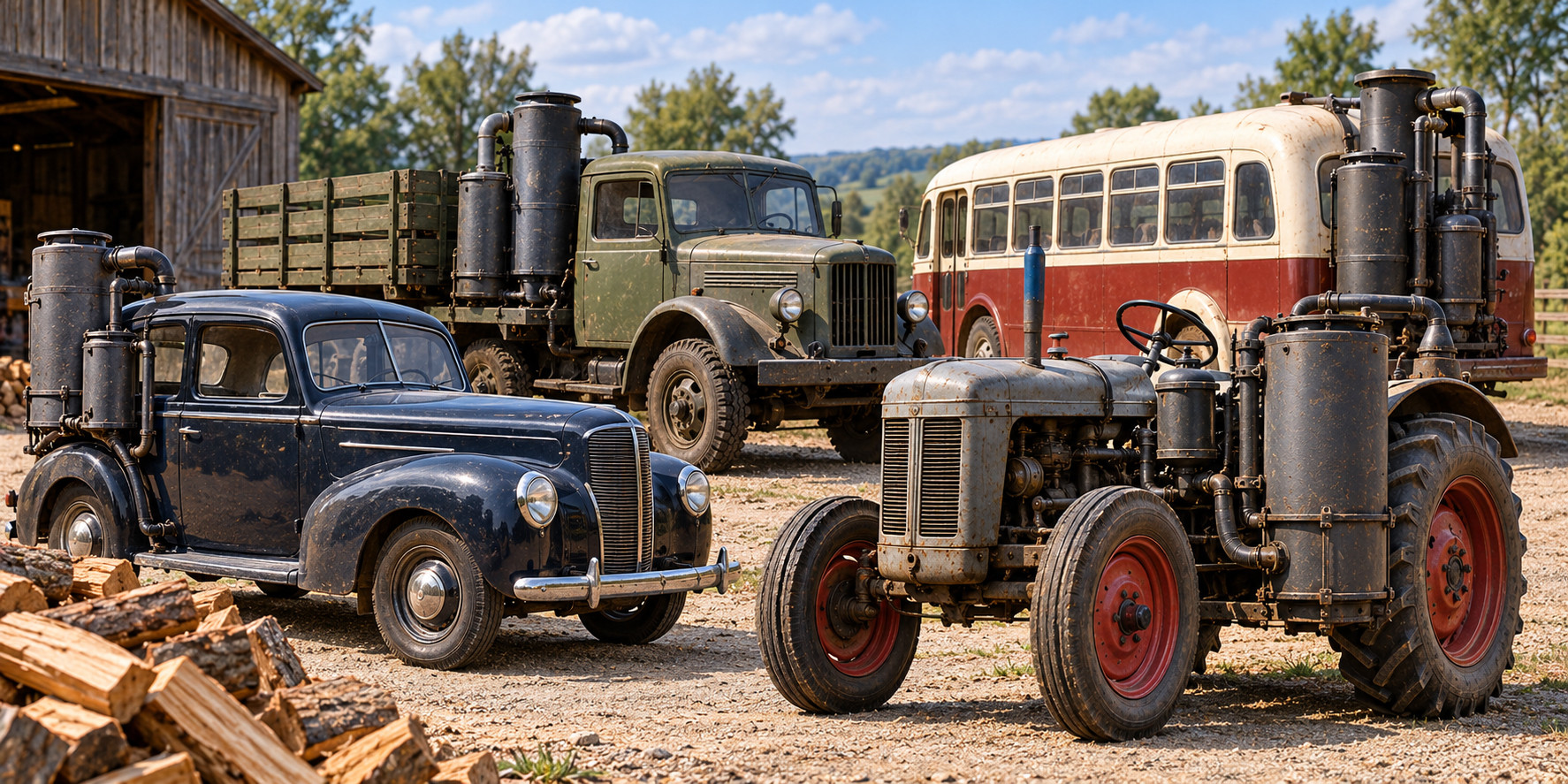 The Tractor That Ran on Wood Instead of Diesel at HeavyEquipment.com