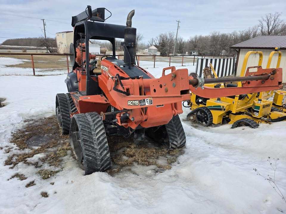 2010 Ditch Witch RT115 Quad  920 Hours  Excellent Condition For Sale