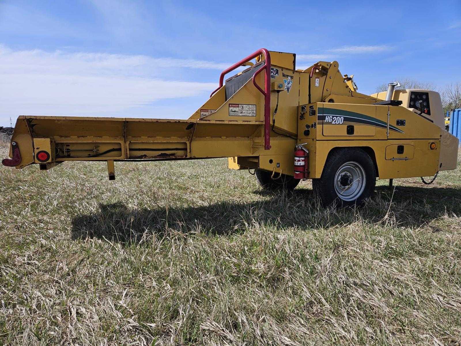 Vermeer HG200 horizontal grinder For Sale