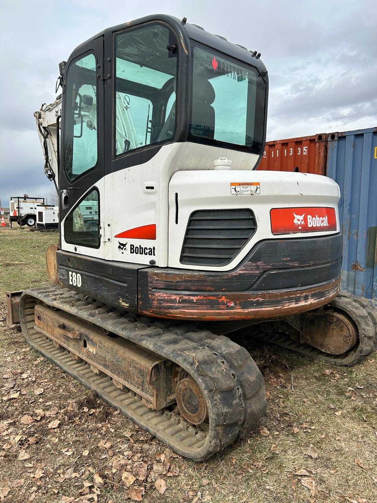 Bobcat E80 Excavator For Sale