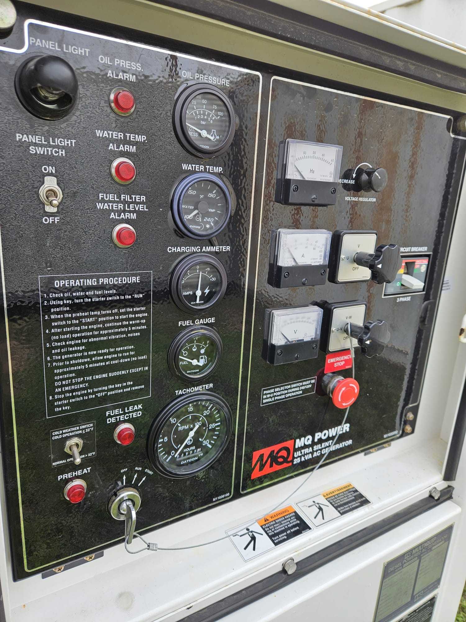 Multiquip Whisperwatt 20kw generator For Sale