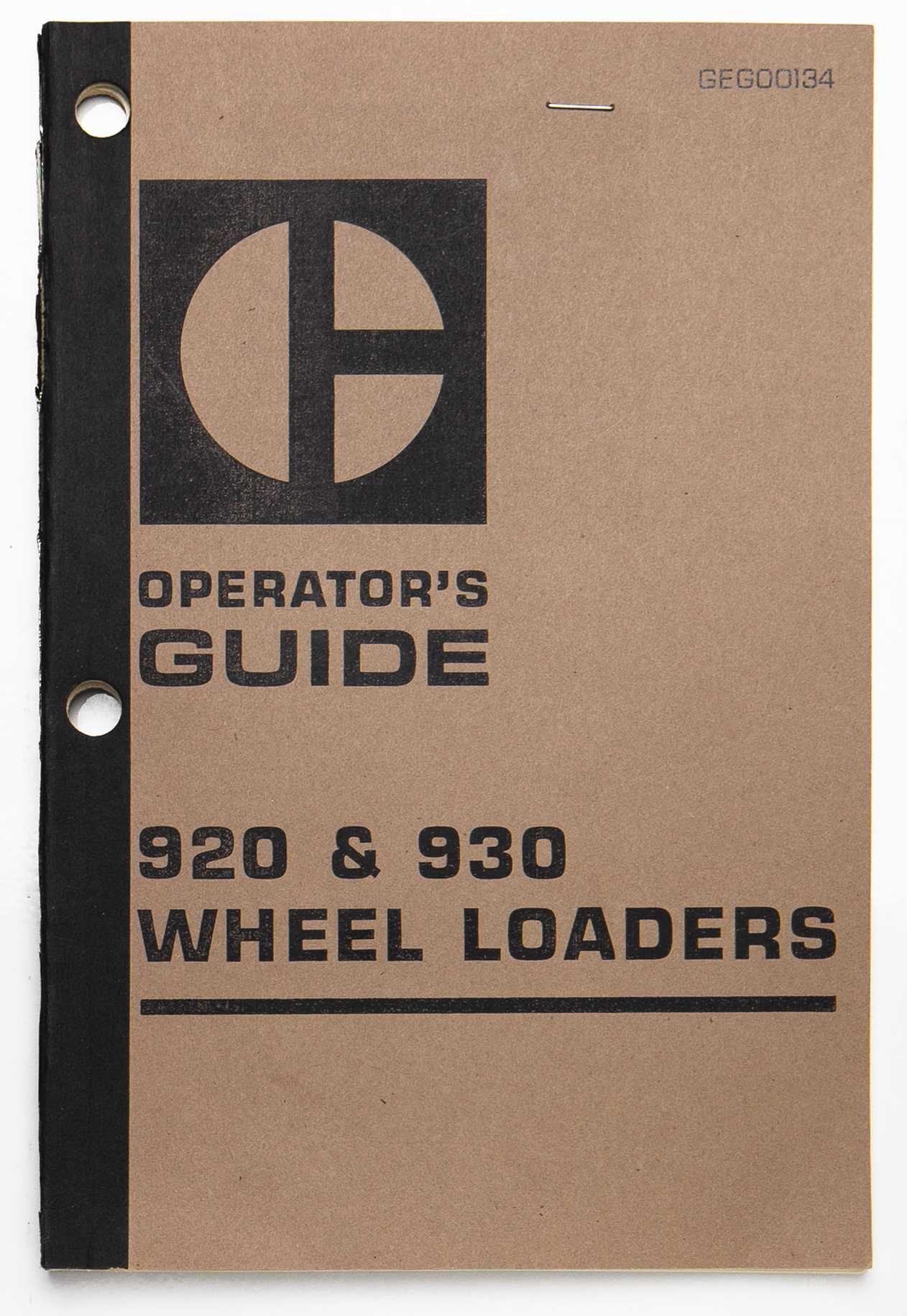 Caterpillar 920 & 930 Wheel Loaders Operator's Guide GEG00134 For Sale