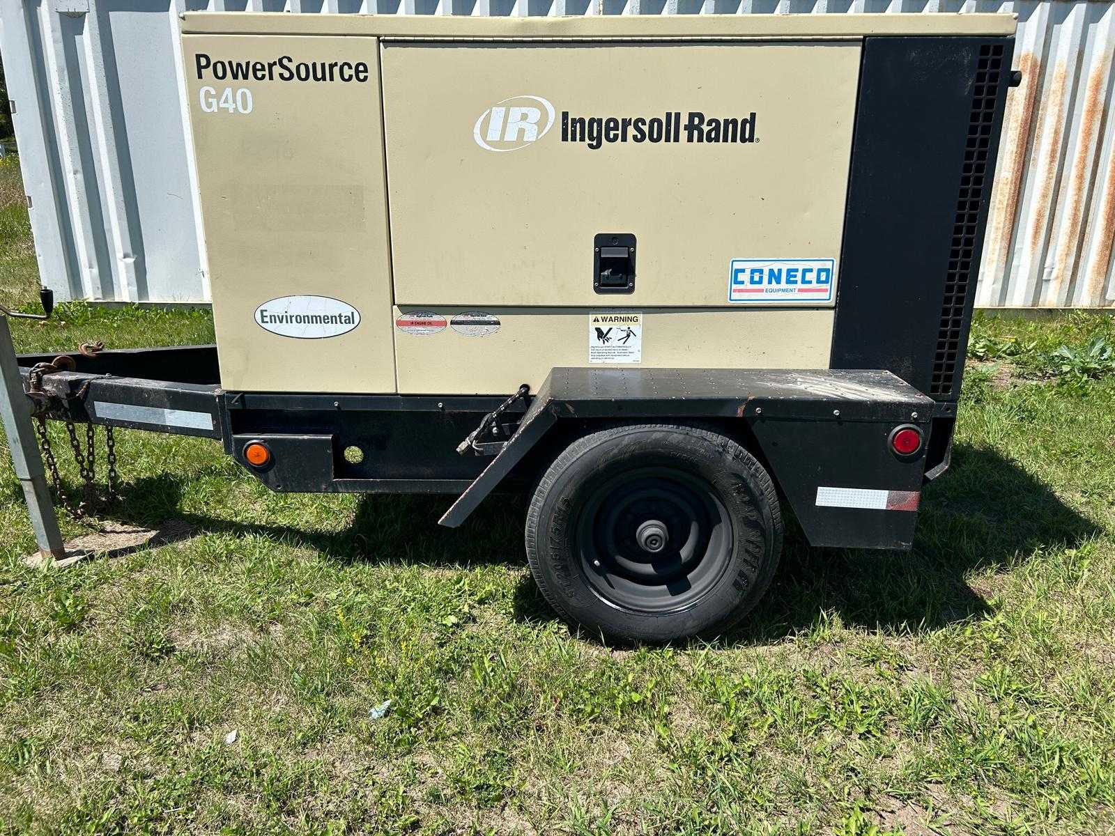 Ingersoll Rand G40 generator For Sale