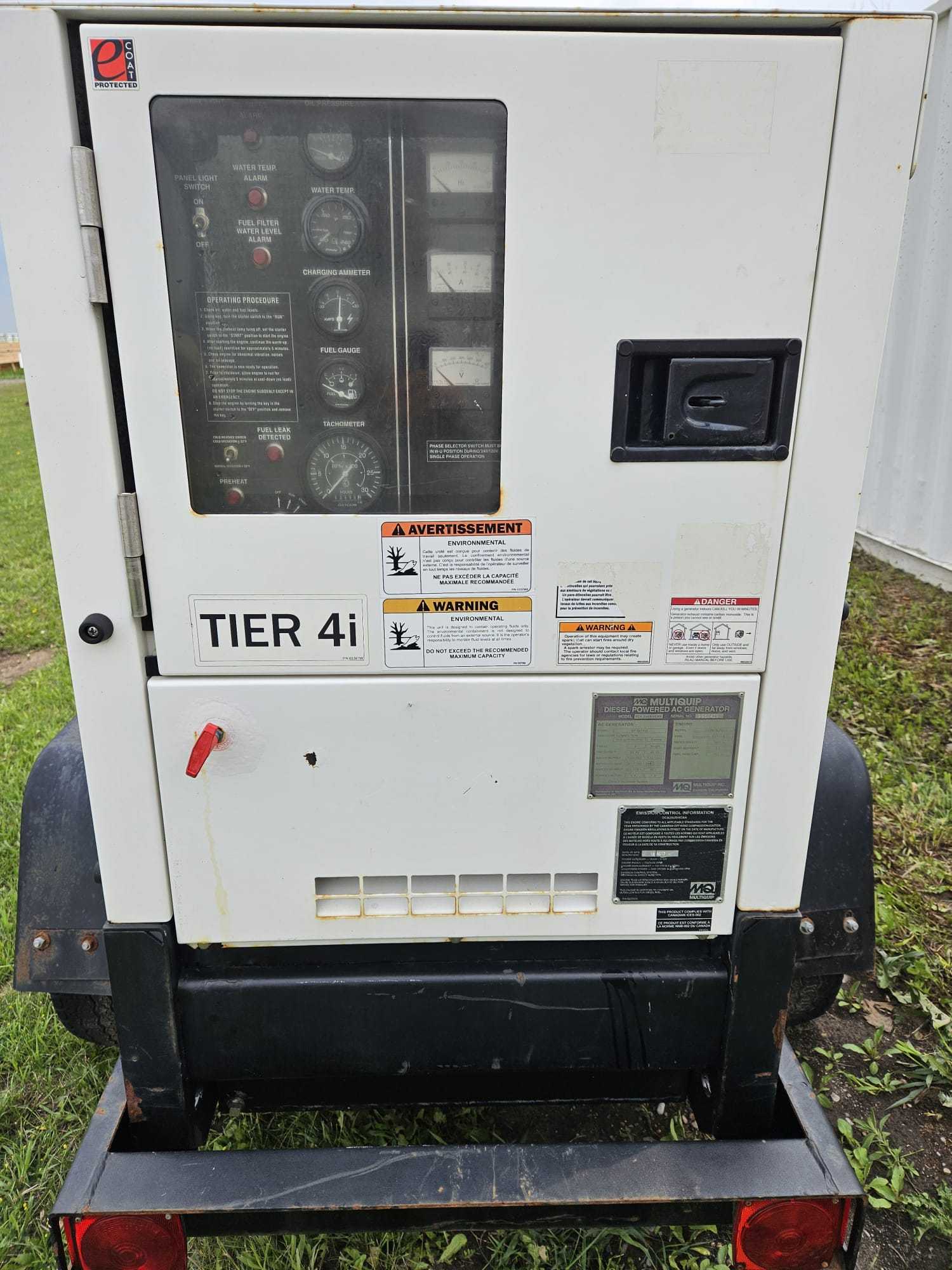 Multiquip Whisperwatt 20kw generator For Sale