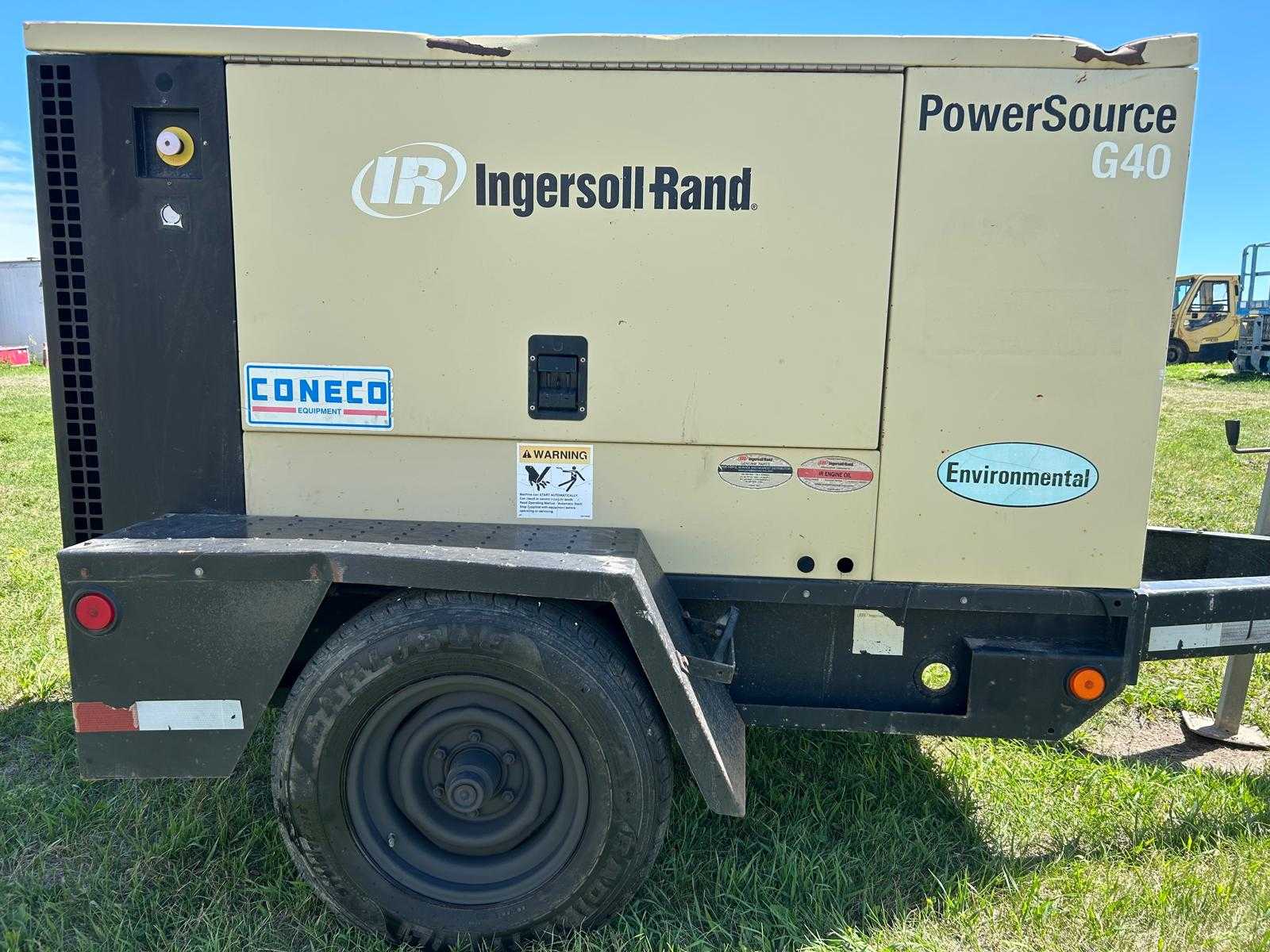 Ingersoll Rand G40 generator For Sale