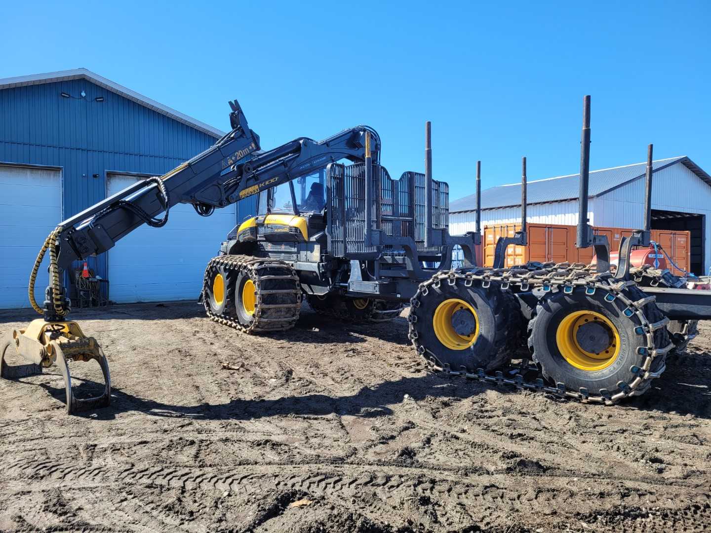 2022 Ponsse Elephant King K100S Forwarder For Sale