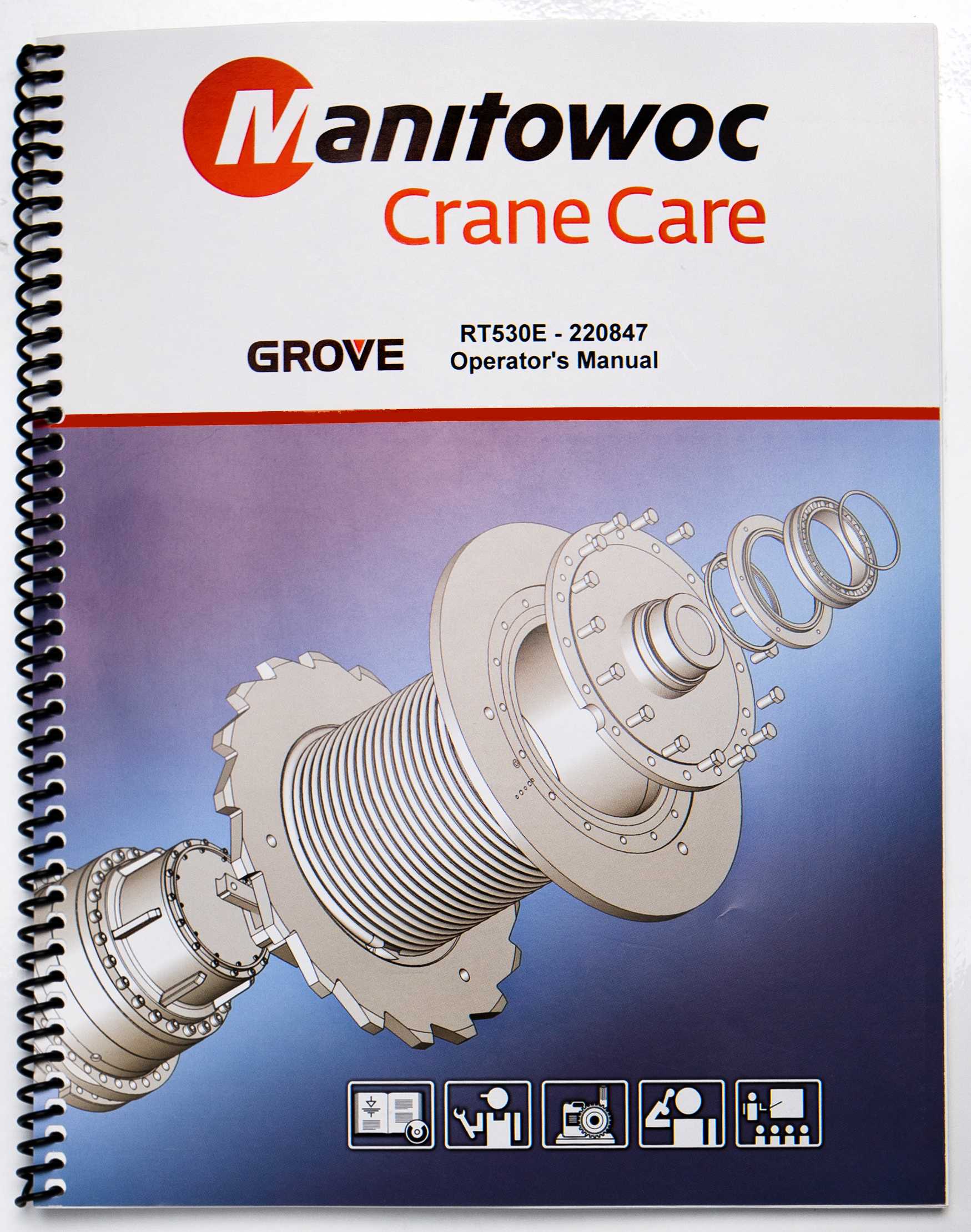 Manitowoc Crane Care Grove RT530E-220847 Operator's Manual  June 1999 For Sale