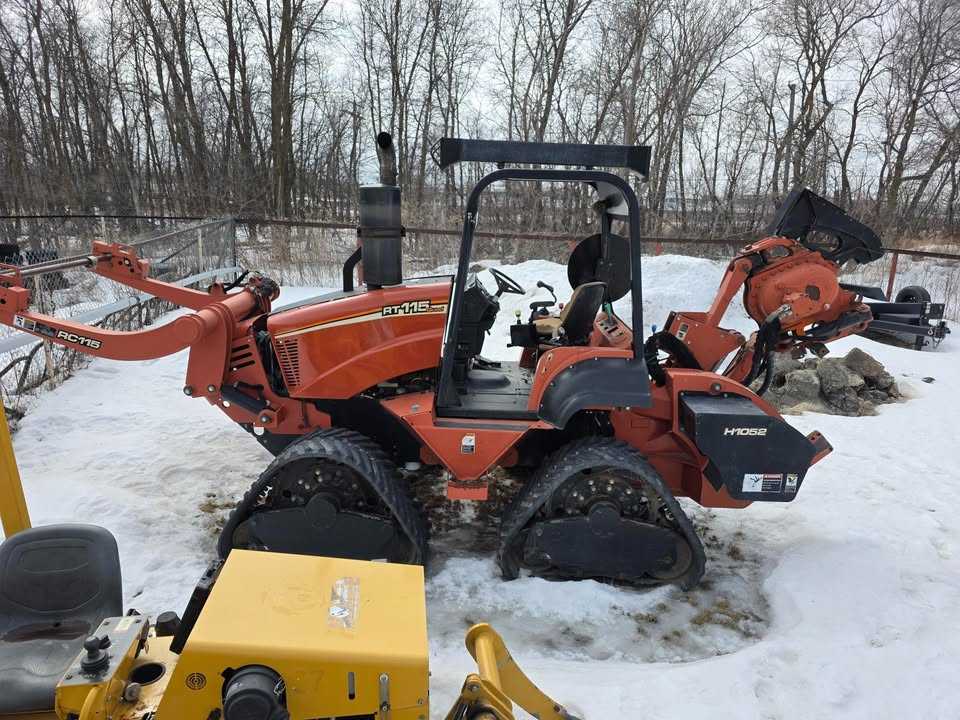 2010 Ditch Witch RT115 Quad  920 Hours  Excellent Condition For Sale