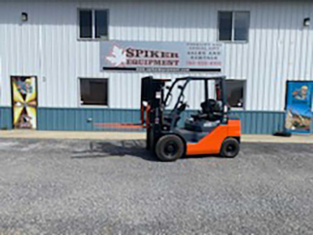 2020 Toyota 5000# pneumatic Forklift For Sale