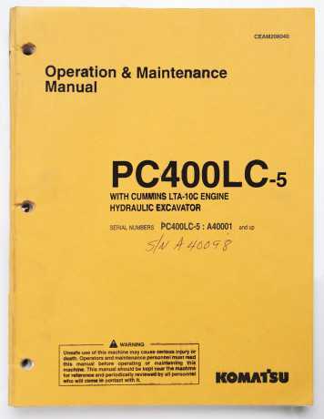 komatsu-pc400lc-5-with-cummins-lta-10c-engine-hydraulic-excavator-operation-maintenance-manual-ceam208040-september-1994-big-0