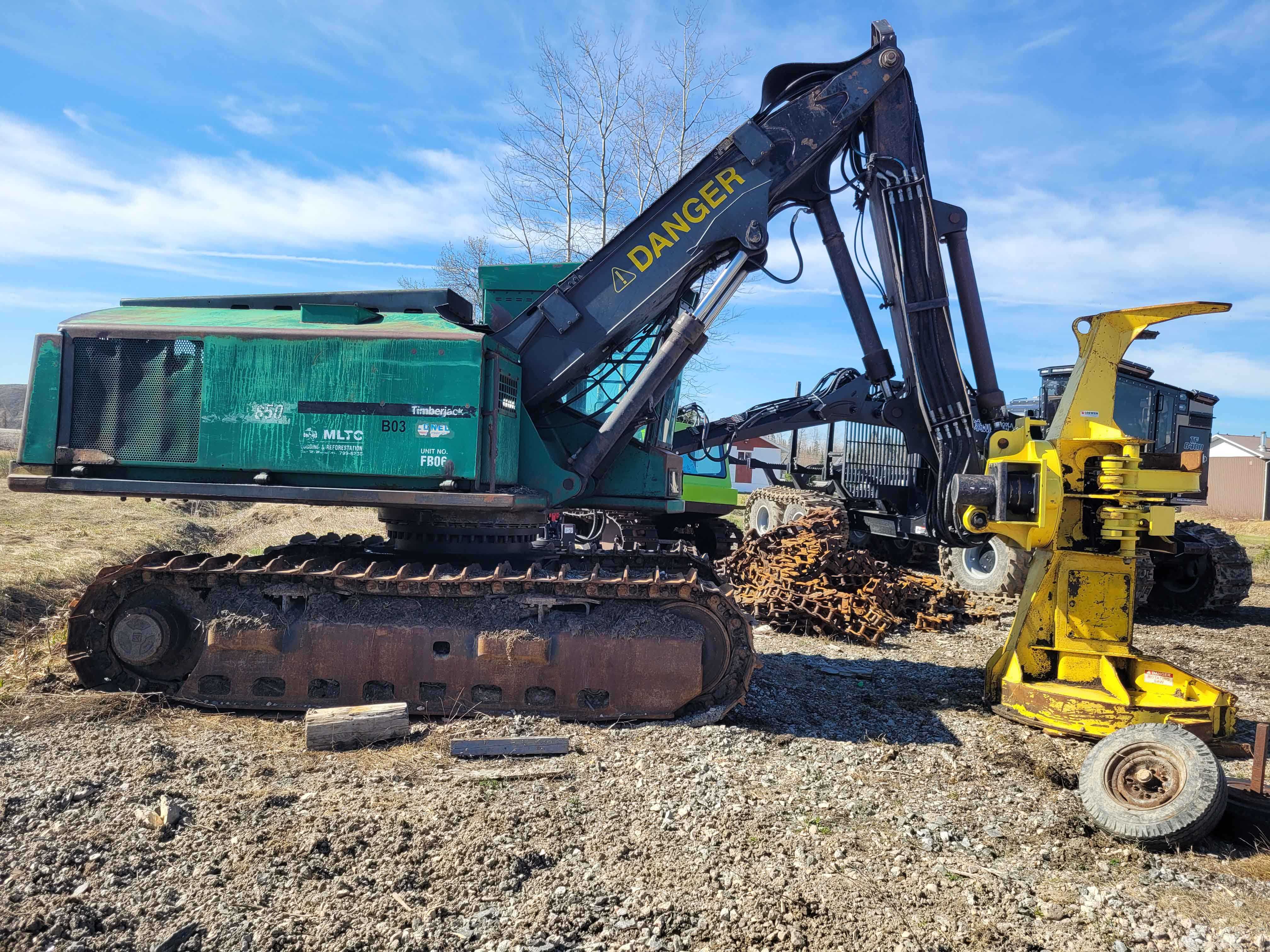 2000 TimberJack 850 Feller Buncher For Sale