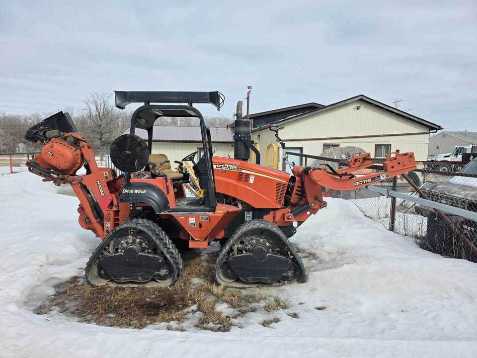 2010 Ditch Witch RT115 Quad  920 Hours  Excellent Condition For Sale