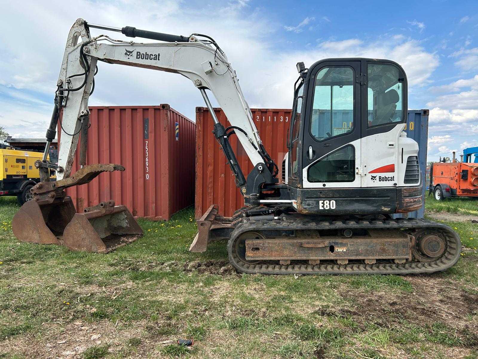 Bobcat E80 Excavator For Sale
