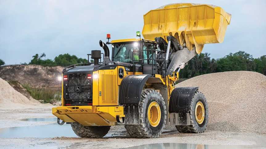 Industry News - John Deere Adds 844 and 904 Models to Its Growing X-Tier Wheel Loader Line