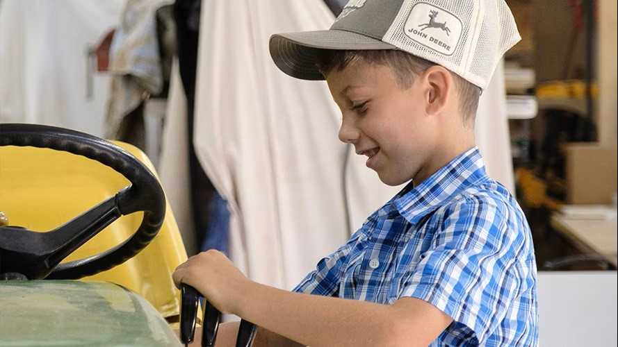Industry News - John Deere Introduces Jackson Laux as Chief Tractor Kid