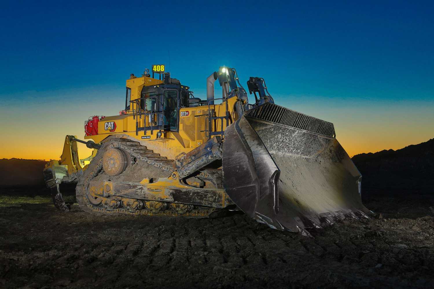 Cat Introduces D11 XE Electric Drive Dozer